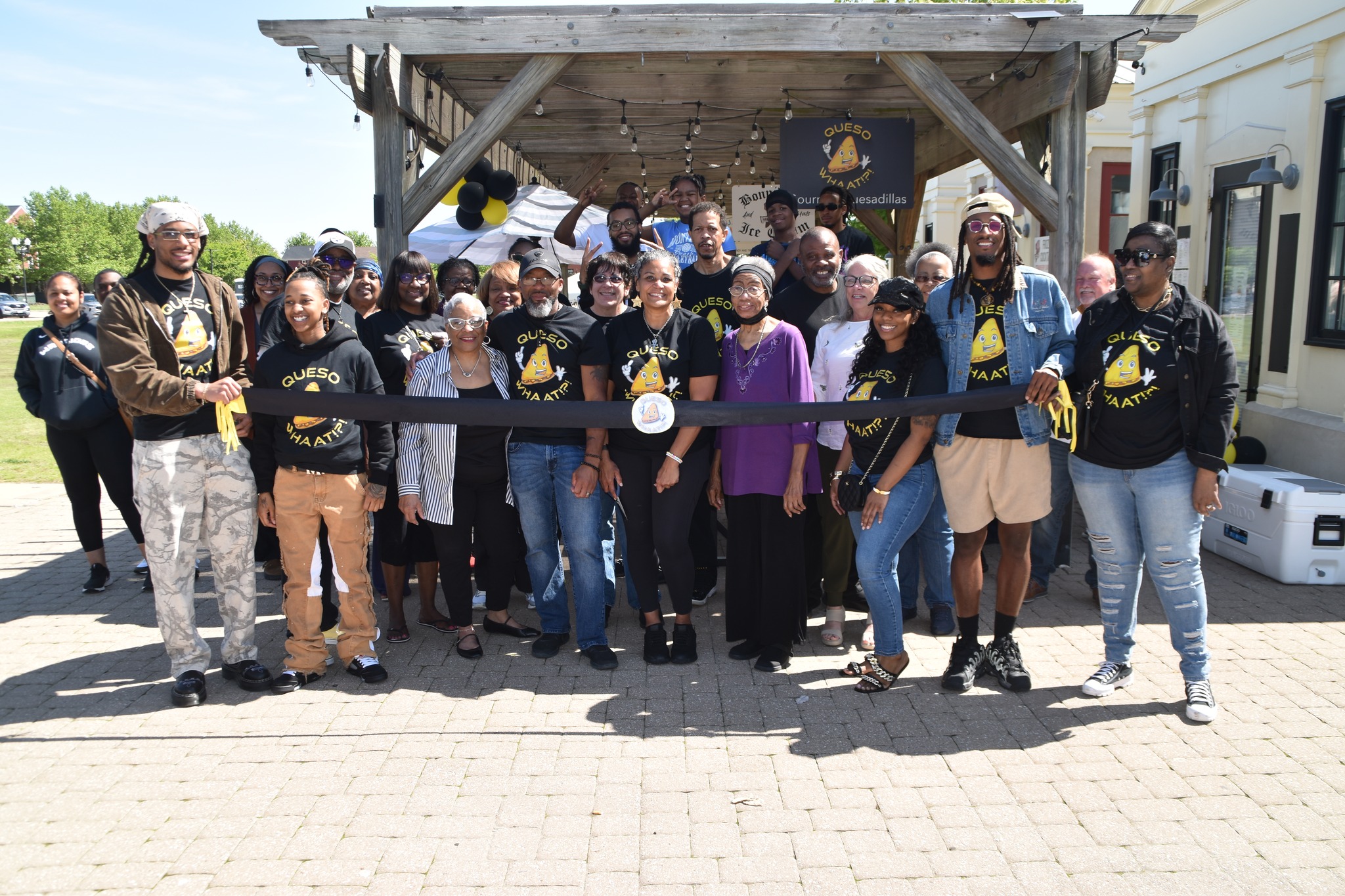 Grand opening ribbon cutting